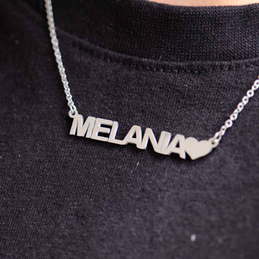 Collana Essenziale Nome Personalizzato