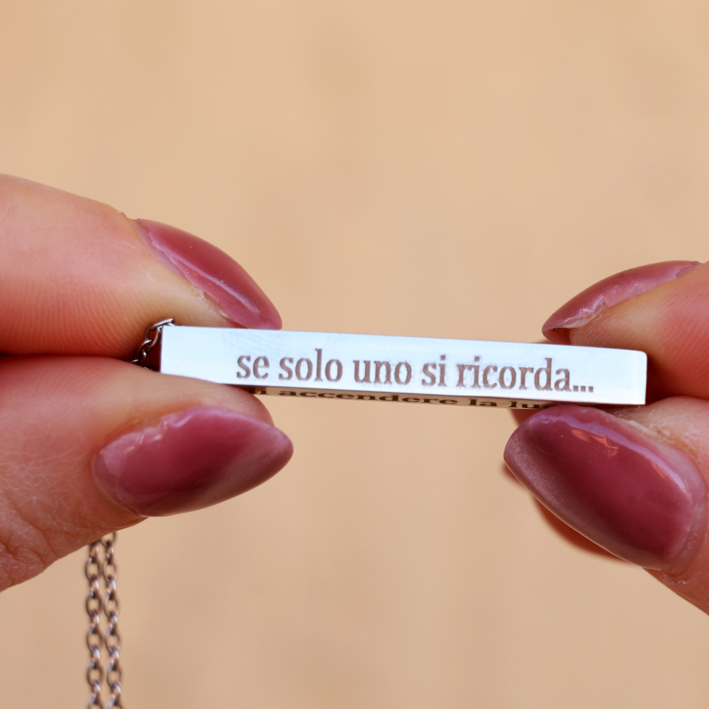 Collana Prisma~ Frase Silente (HP)