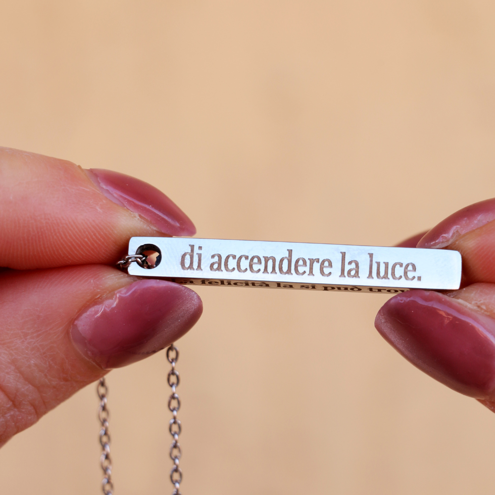 Collana Prisma~ Frase Silente (HP)