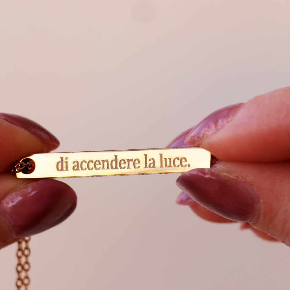 Collana Prisma~ Frase Silente (HP)