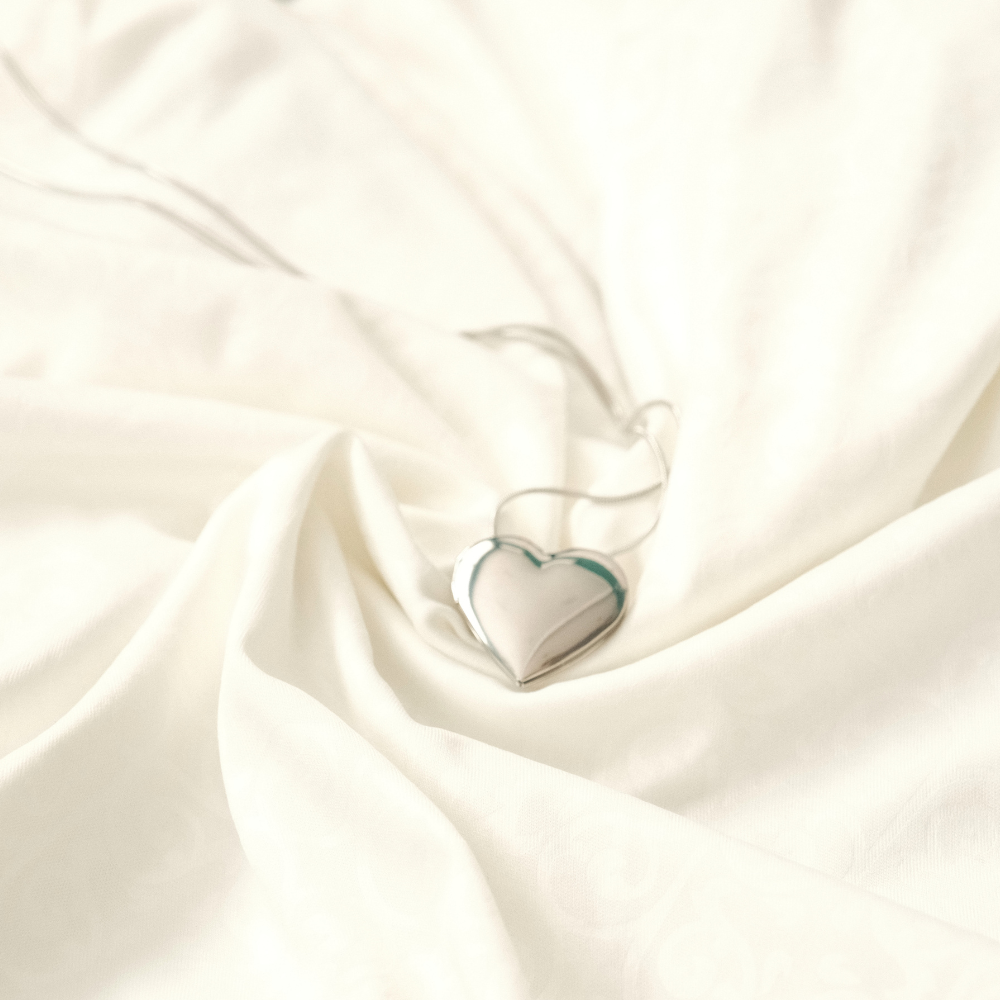 Collana Cuore Foto Stampata Personalizzata
