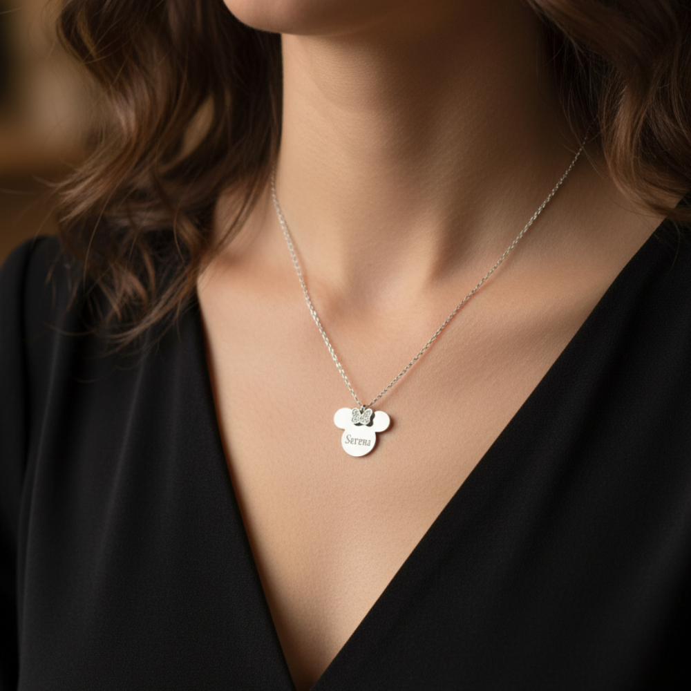 Collana Tema Minnie Personalizzata