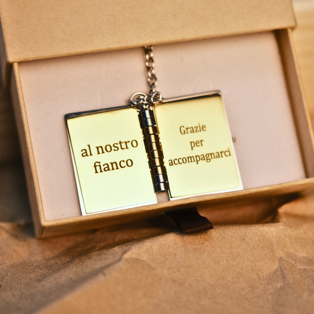 Portachiavi Book ~ Da sempre per sempre...