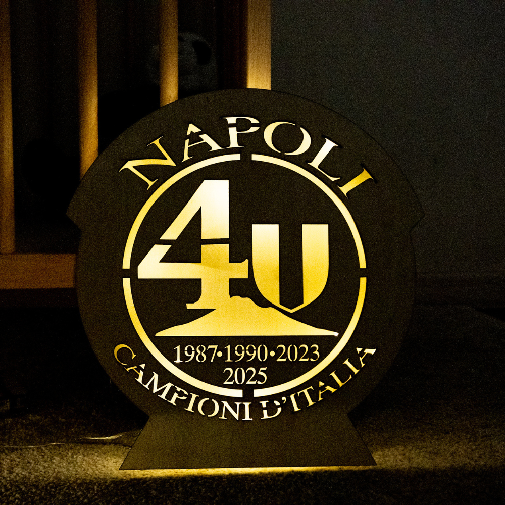 Lampada Partenope Celebrativa 4° Scudetto