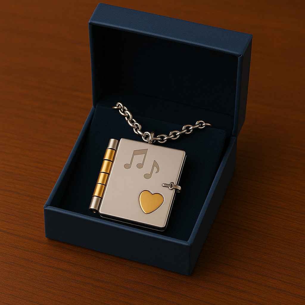 Portachiavi/Collana Book ~ Frase Canzone Fotografia (Miettete in posa 'stu vient te tocca...)