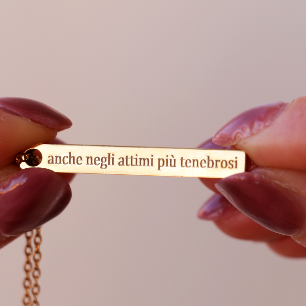 Collana Prisma~ Frase Silente (HP)