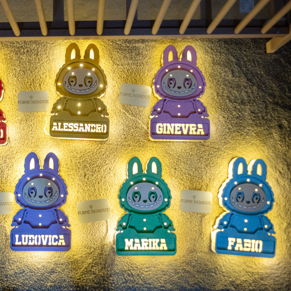 Lampada Coniglietto con Nome Personalizzato