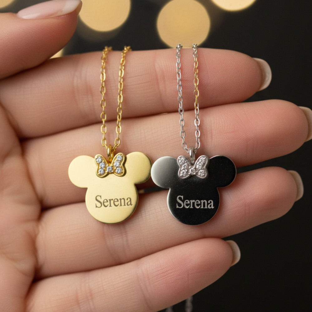 Collana Tema Minnie Personalizzata