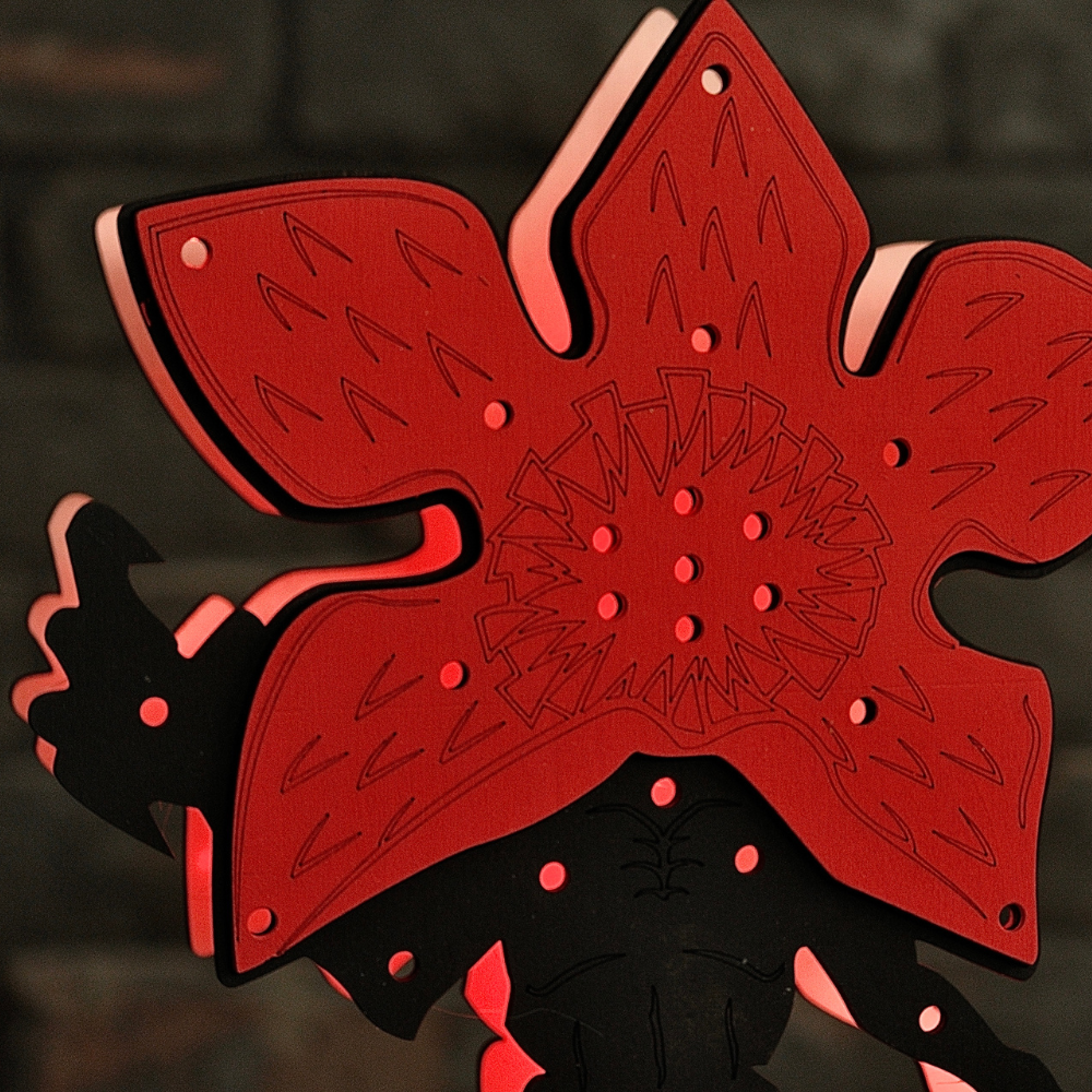 Lampada Demogorgone Fan Art - Stranger Things
