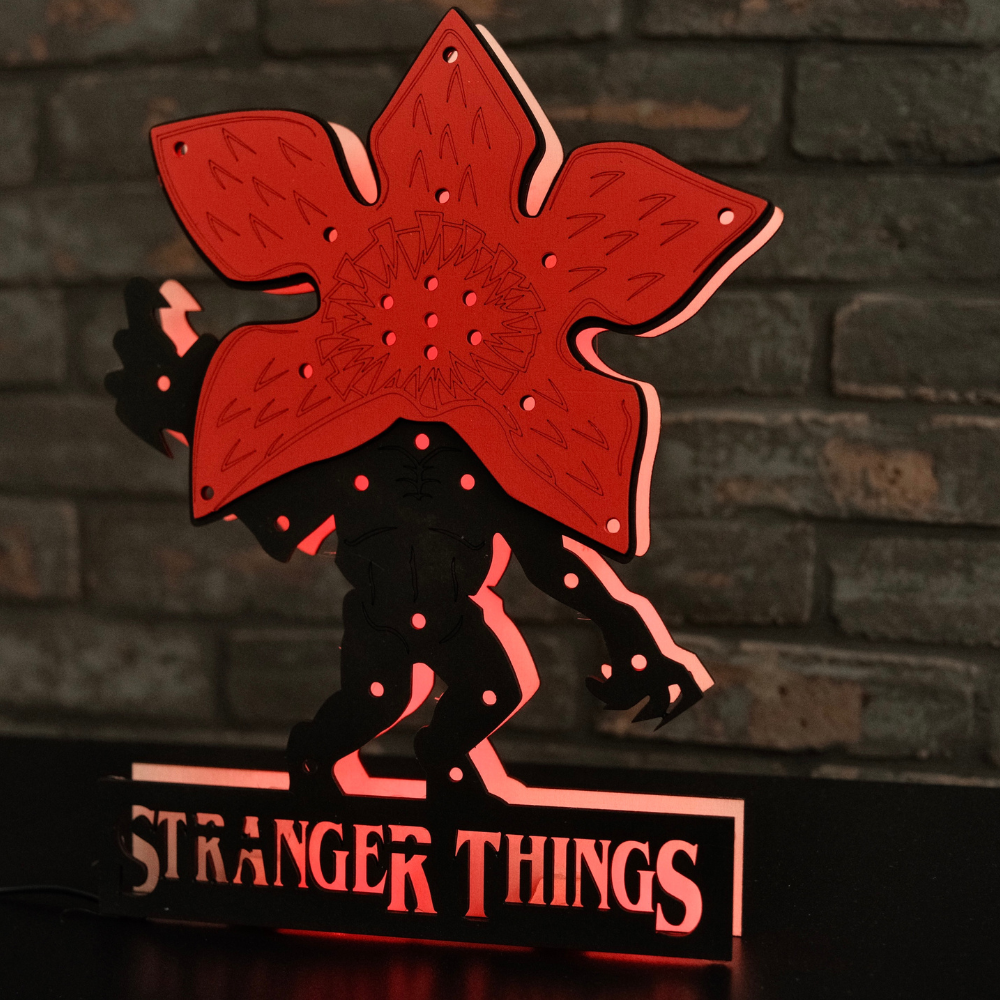 Lampada Demogorgone Fan Art - Stranger Things