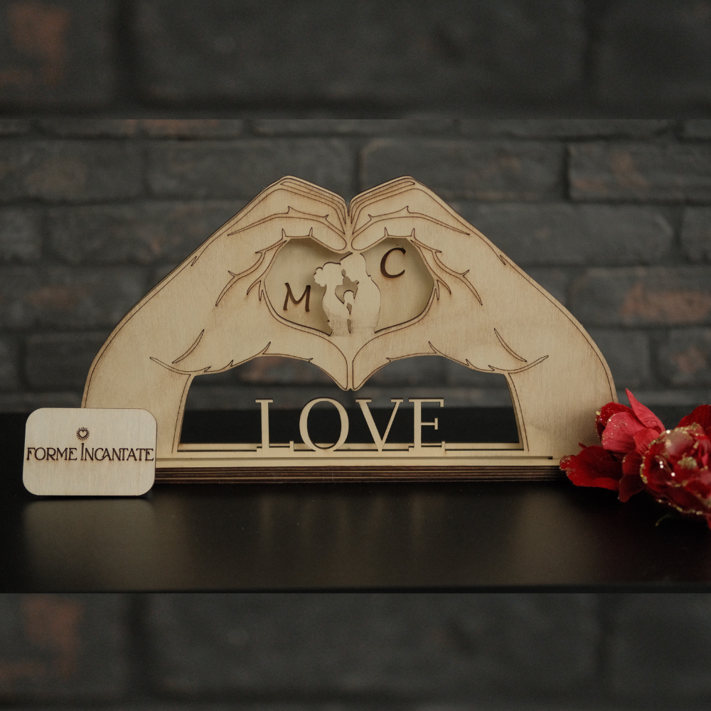 Lampada Promessa D'Amore Personalizzata