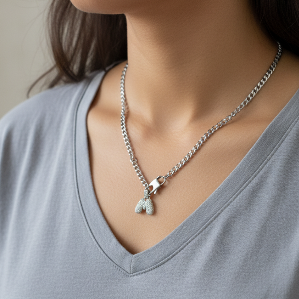 Collana Glamour Lettera Personalizzata