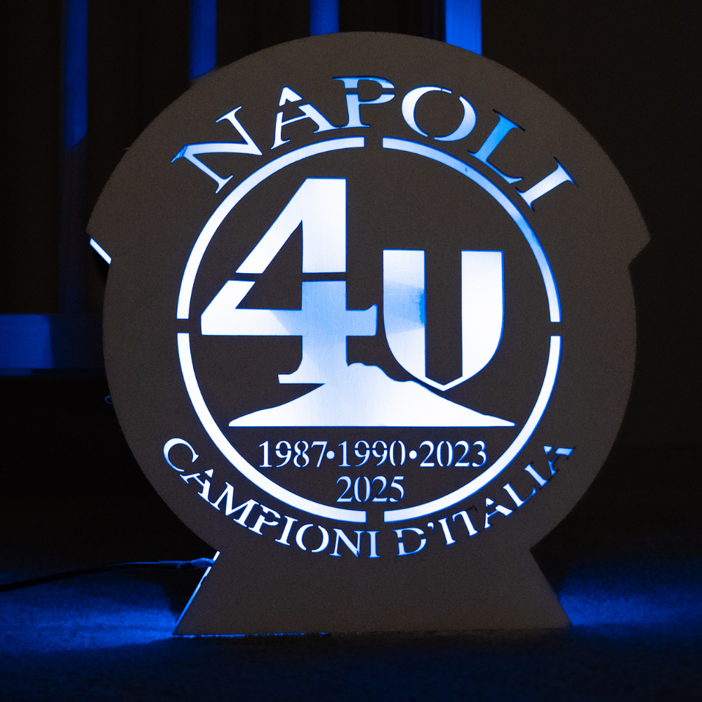 Lampada Partenope Celebrativa 4°  Scudetto