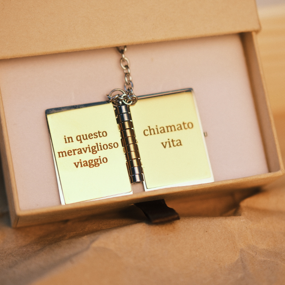 Portachiavi Book ~ Da sempre per sempre...